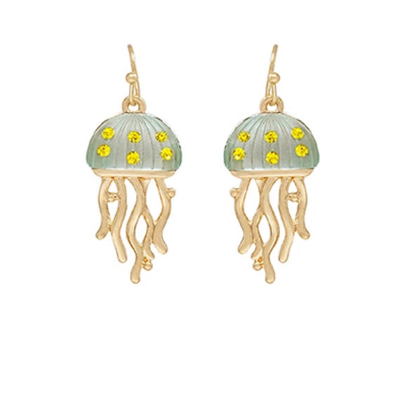 Sealife Theme Drop Earrings - Picture 2 of 2